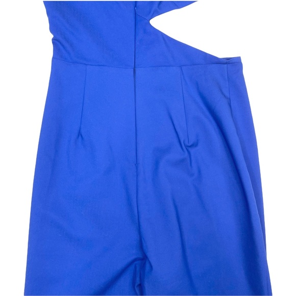 ♦️SOLD♦️NWT Superdown Leslie Cut Out Jumpsuit Cobalt Blue - Picture 8 of 10